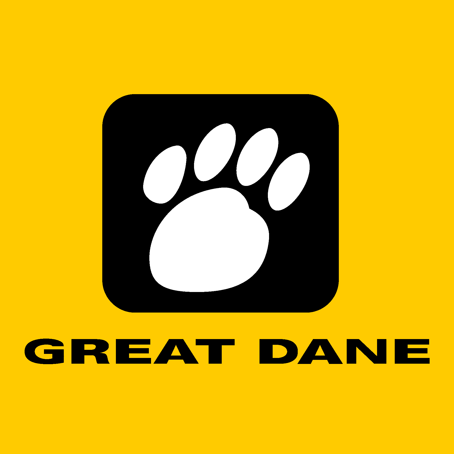 Great Dane Logo Vector Logo